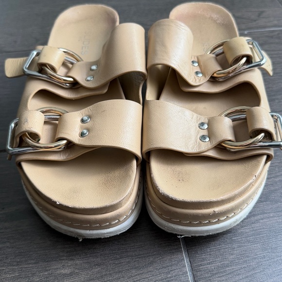 J/SLIDES Baha Summer Platform Sandal Size 7 - Picture 7 of 8